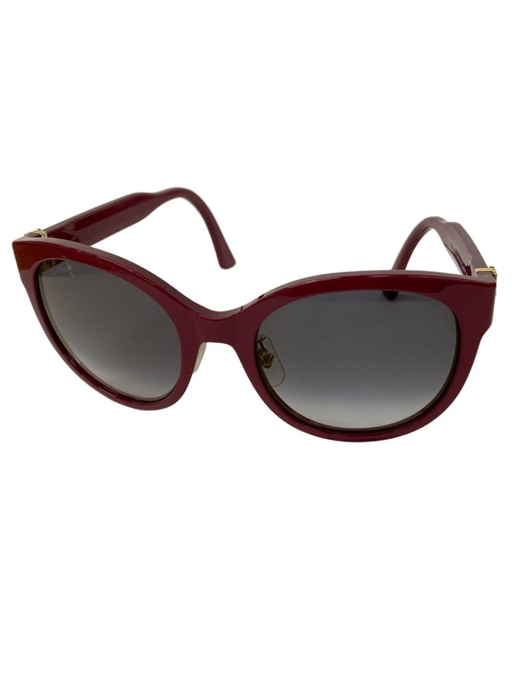 Cartier Sunglasses Bordeaux Black Gold Eyewear